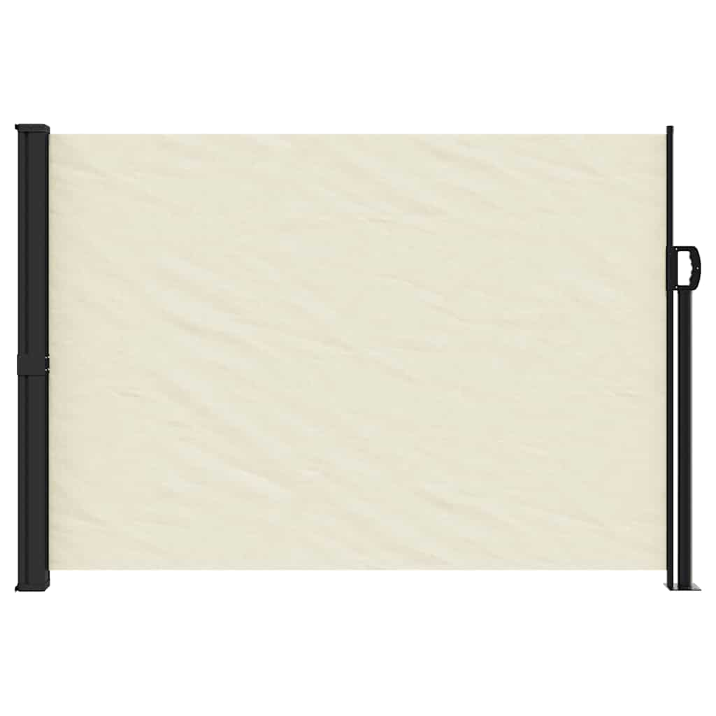 Toldo lateral retrátil 140x300 cm cor creme