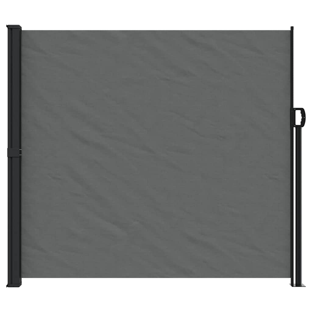 Toldo lateral retrátil antracite 180x300 cm