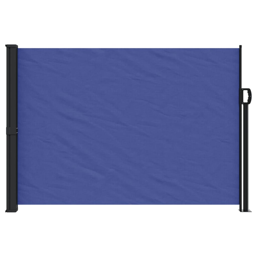 Toldo lateral retrátil 140x600 cm azul