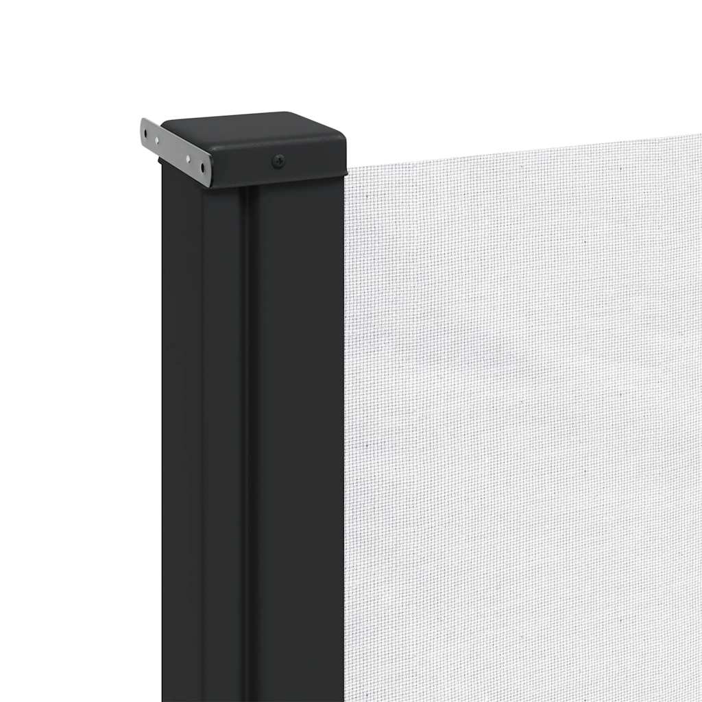 Toldo lateral retrátil 140x600 cm branco