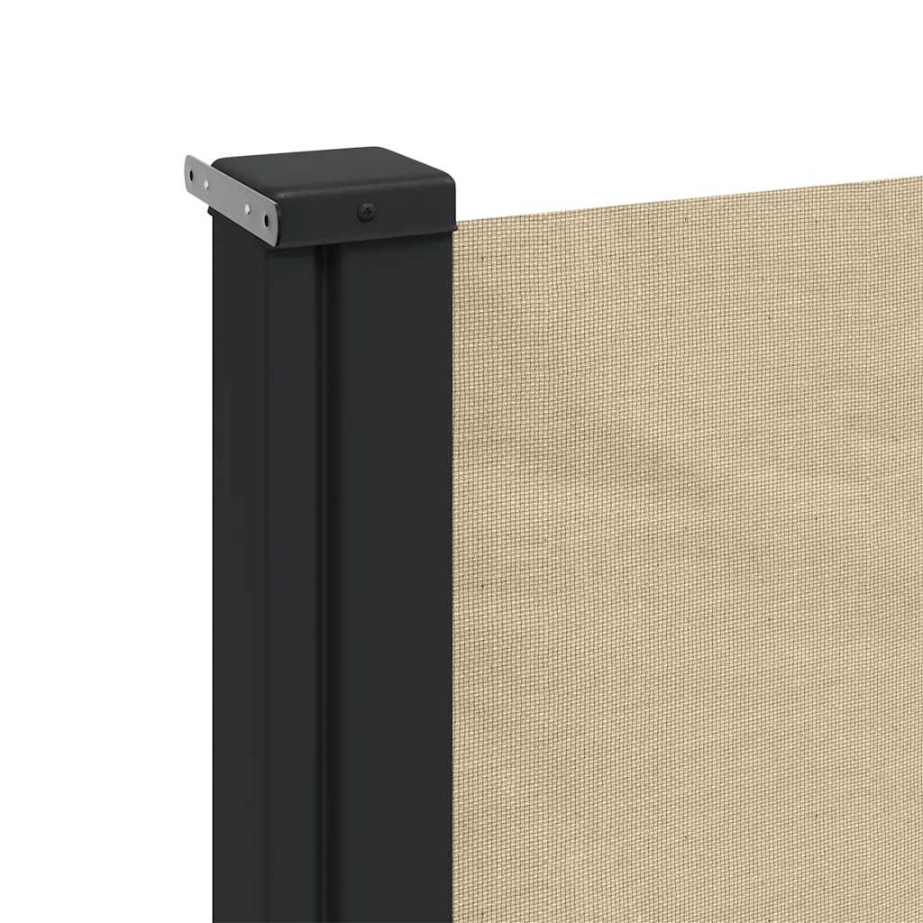 Toldo lateral retrátil 160x600 cm bege