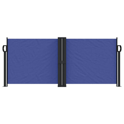 Toldo lateral retrátil 100x600 cm azul