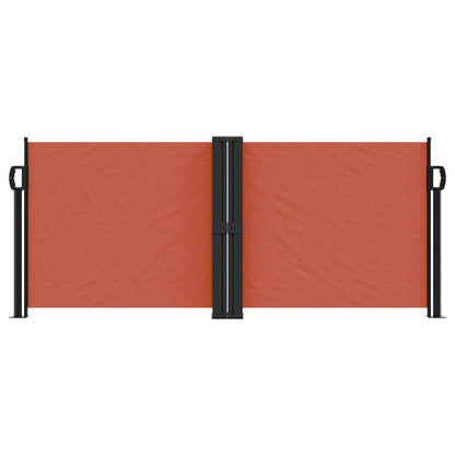 Toldo lateral retrátil 100x600 cm terracotta