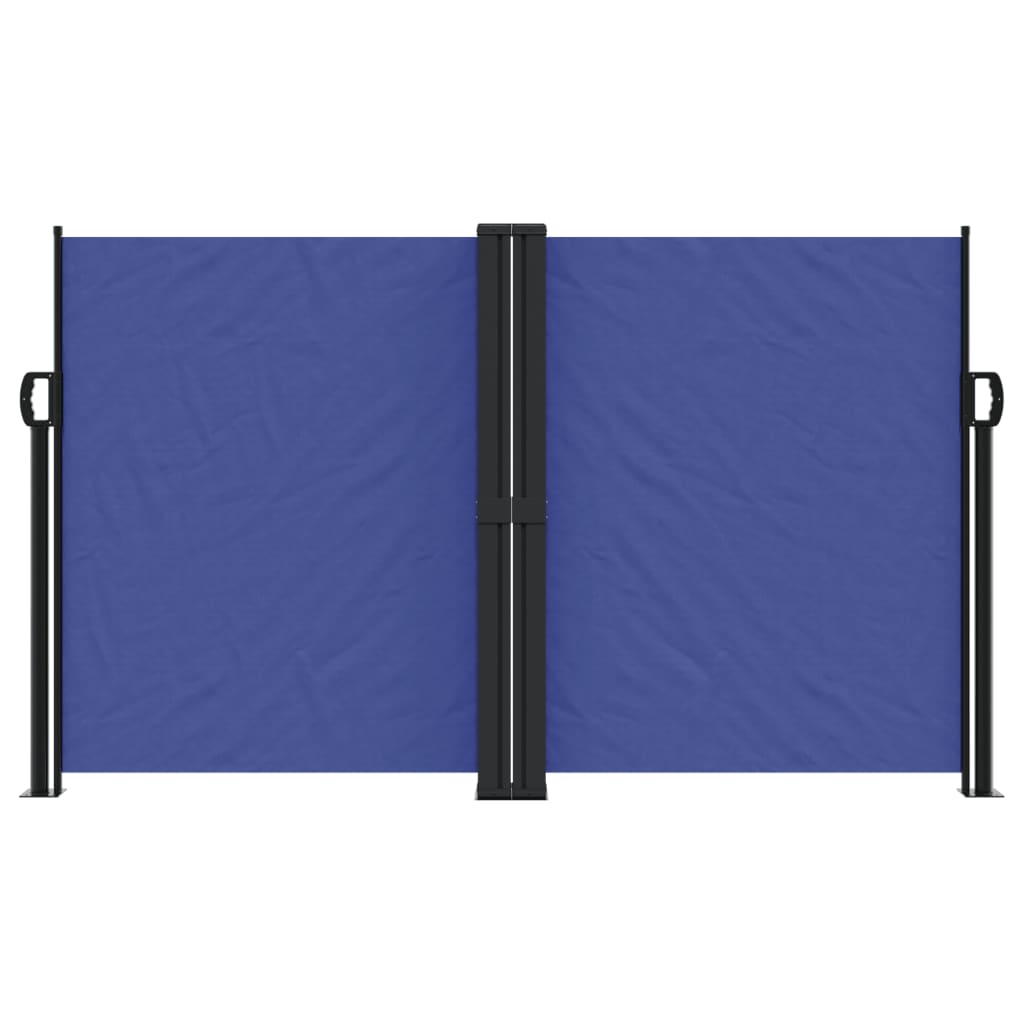 Toldo lateral retrátil 140x600 cm azul