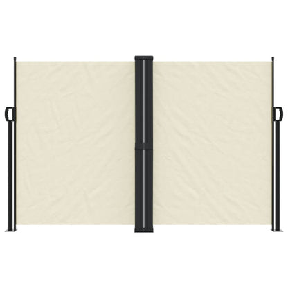 Toldo lateral retrátil 160x600 cm cor creme