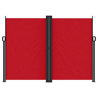 Toldo lateral retrátil 180x600 cm vermelho