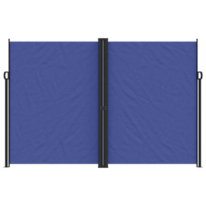 Toldo lateral retrátil 220x600 cm azul