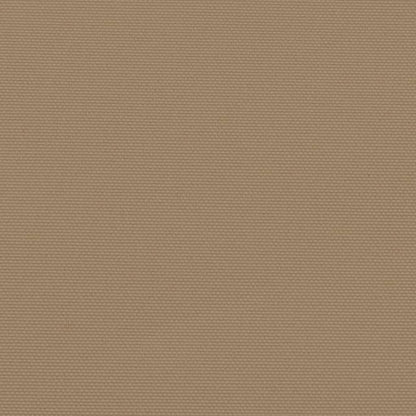 Toldo lateral retrátil 100x1000 cm cinzento-acastanhado