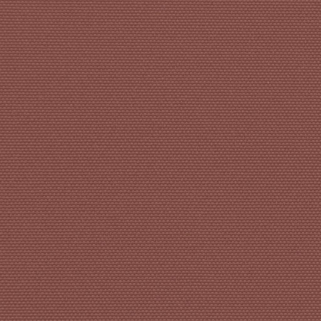 Toldo lateral retrátil 140x1000 cm castanho