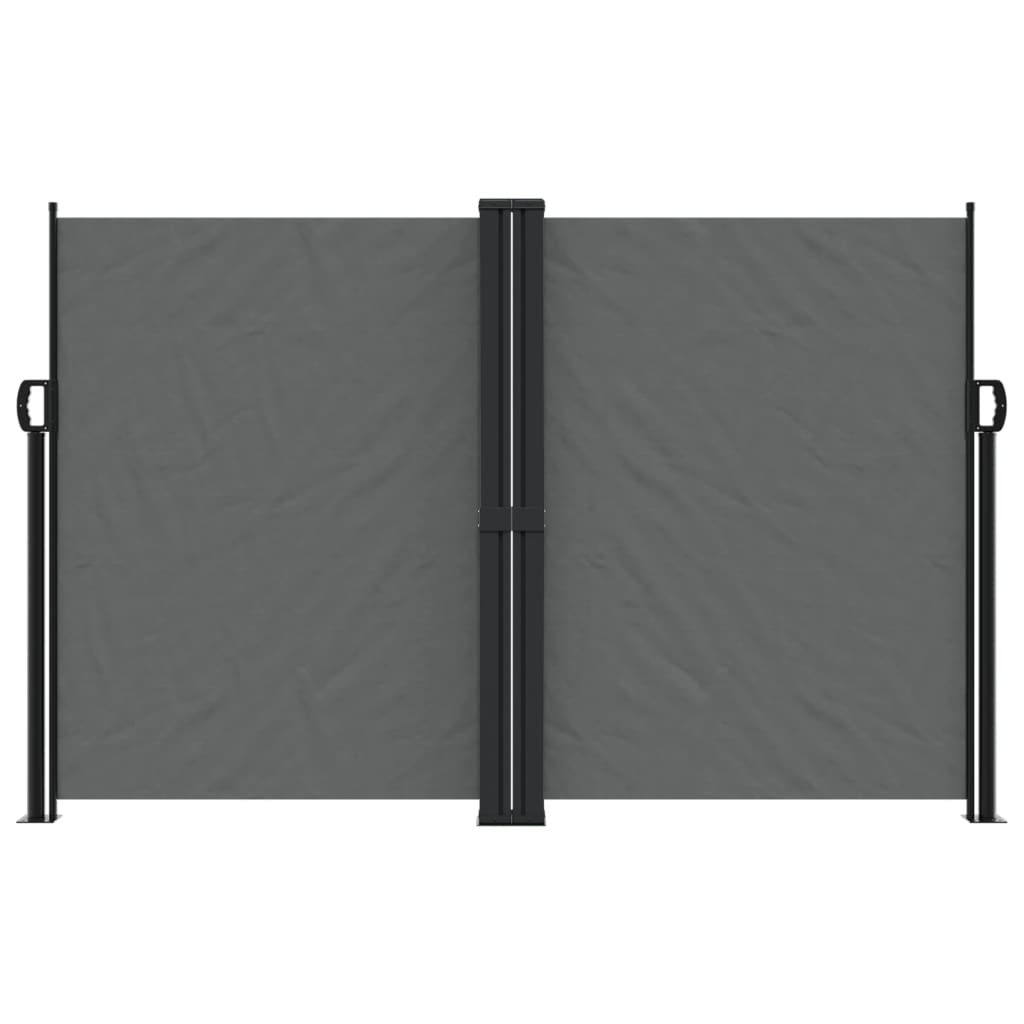 Toldo lateral retrátil 160x1000 cm antracite