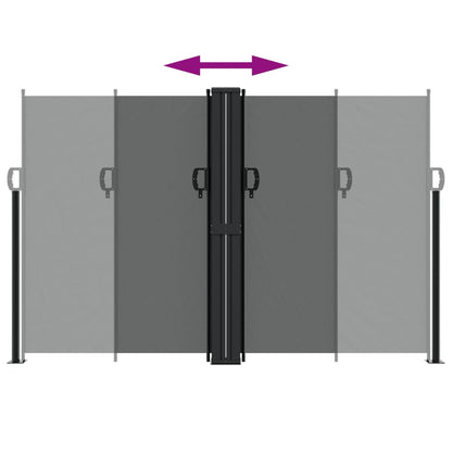 Toldo lateral retrátil 160x1000 cm antracite