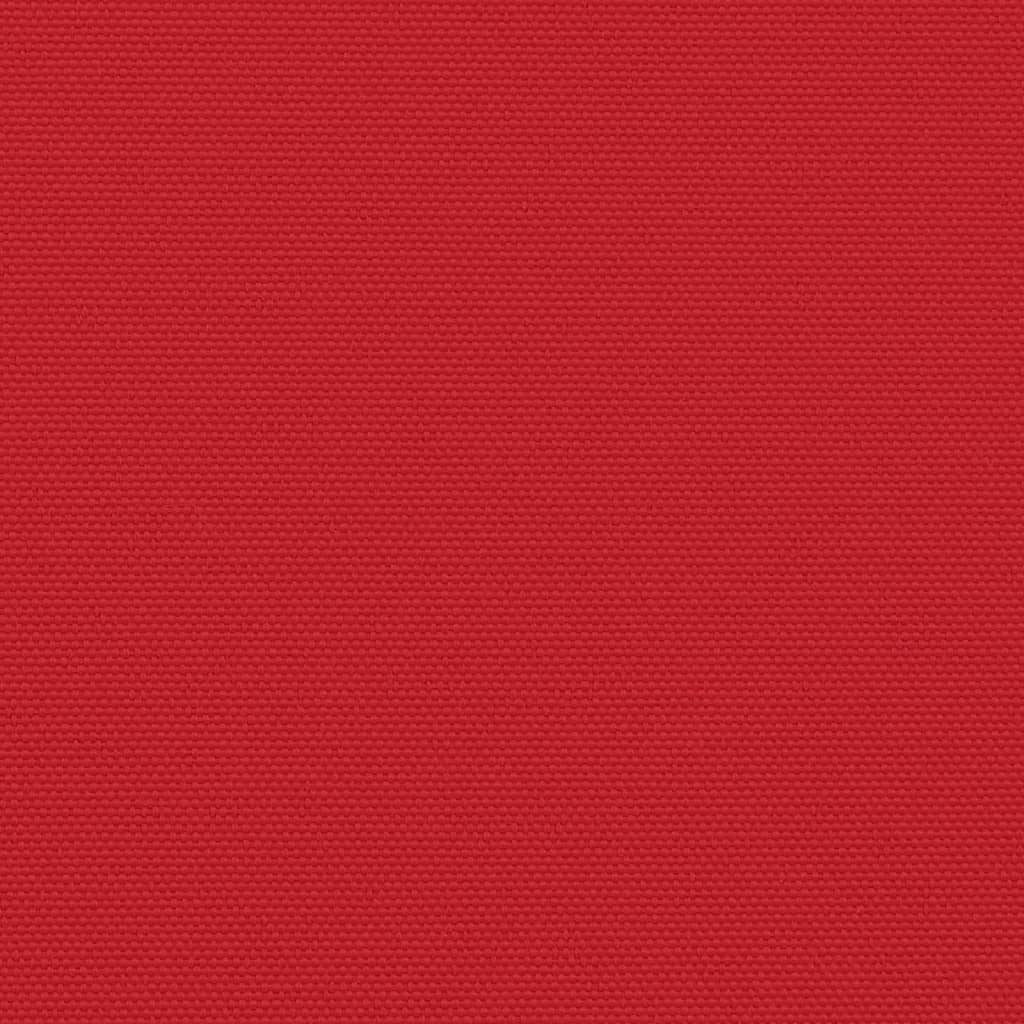 Toldo lateral retrátil 180x1000 cm vermelho