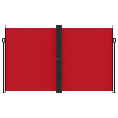 Toldo lateral retrátil 200x1000 cm vermelho