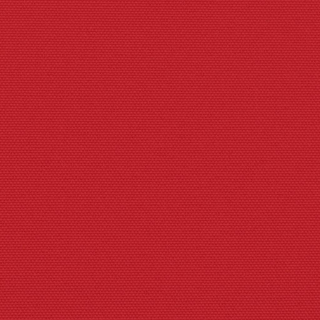 Toldo lateral retrátil 200x1000 cm vermelho