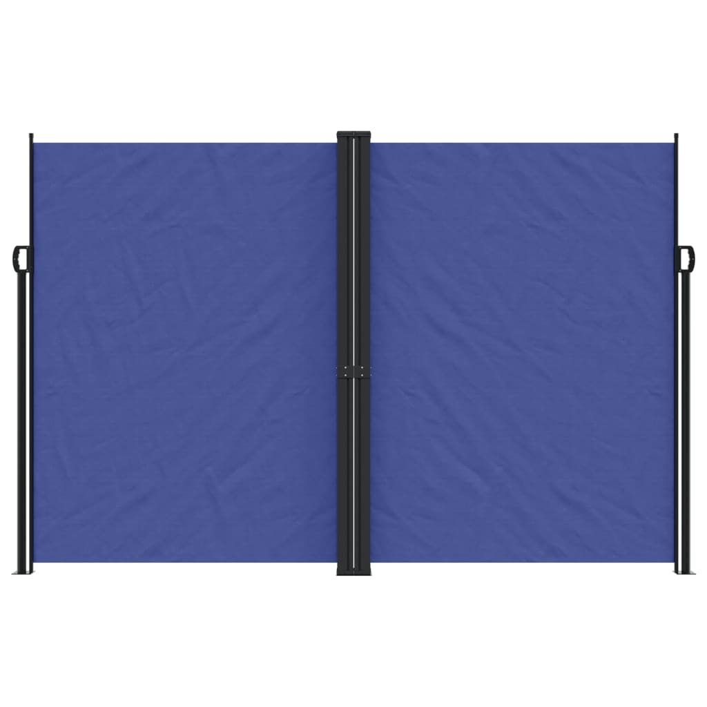 Toldo lateral retrátil 220x1000 cm azul