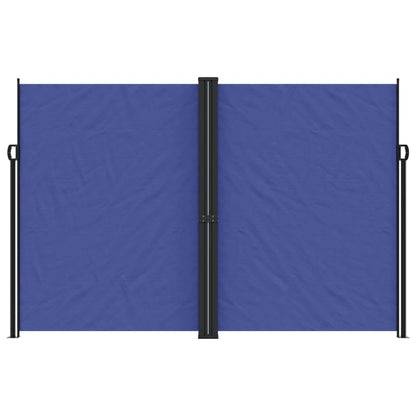 Toldo lateral retrátil 220x1000 cm azul