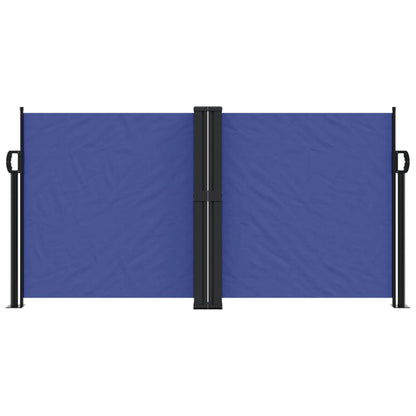 Toldo lateral retrátil 120x1200 cm azul