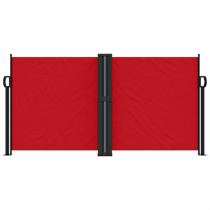 Toldo lateral retrátil 120x1200 cm vermelho