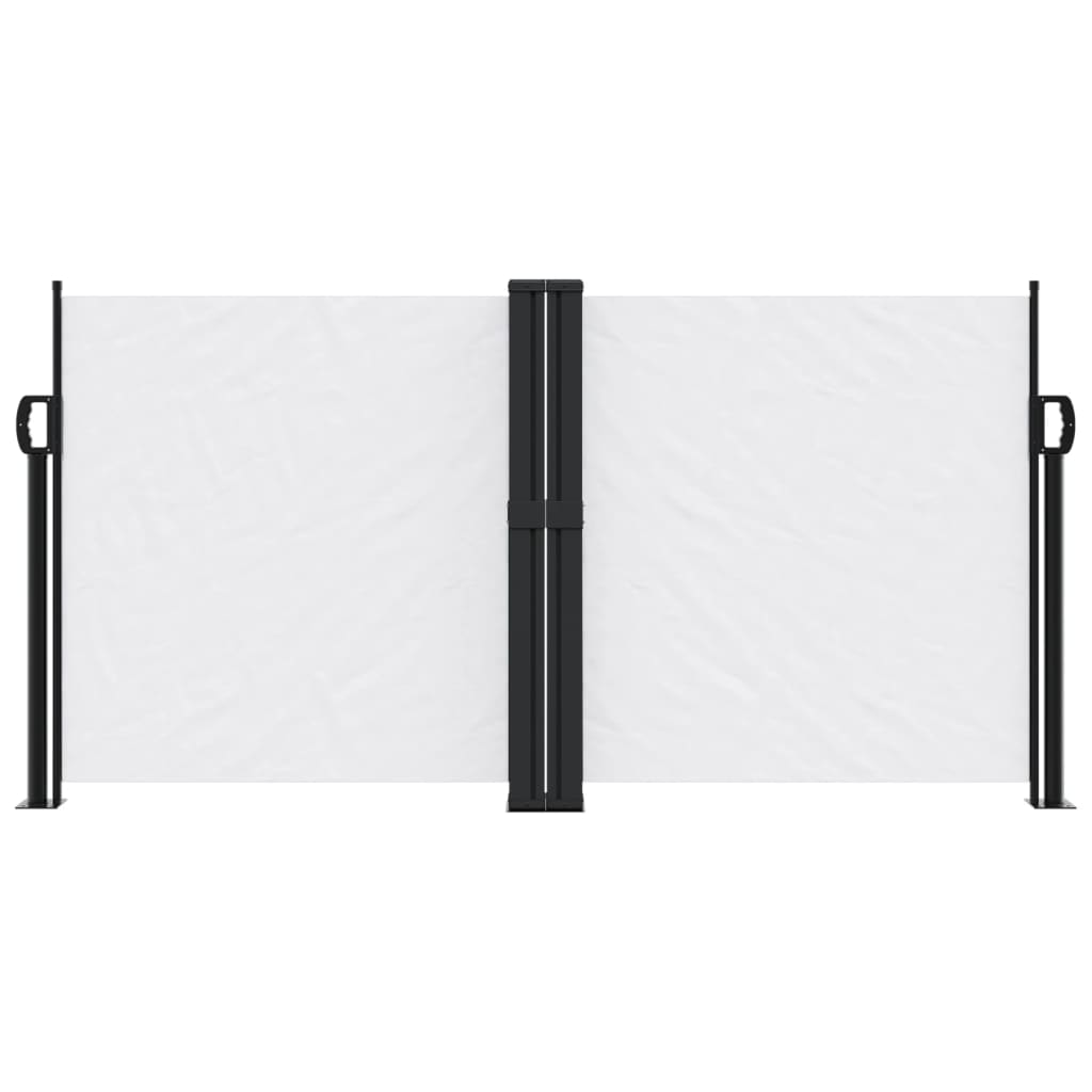 Toldo lateral retrátil 120x1200 cm branco