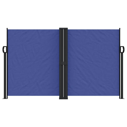 Toldo lateral retrátil 140x1200 cm azul
