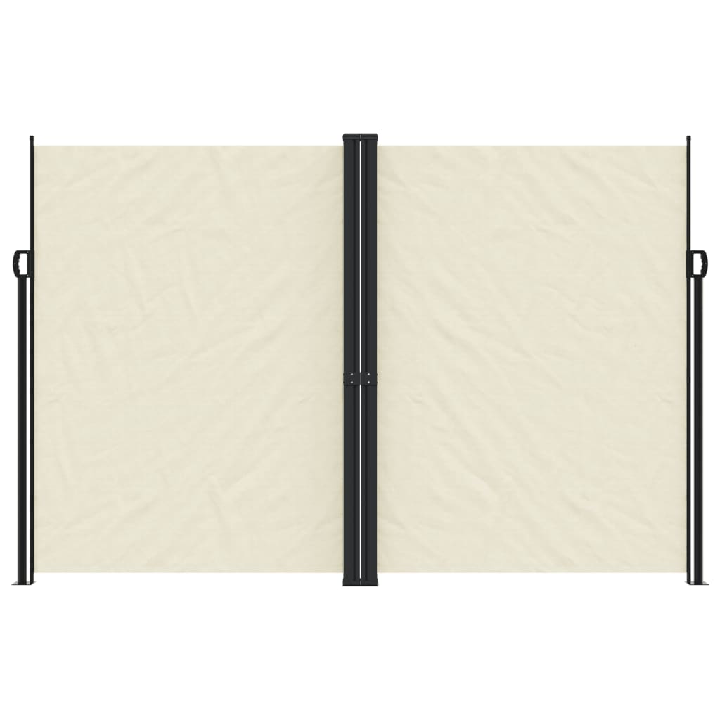 Toldo lateral retrátil 220x1200 cm cor creme