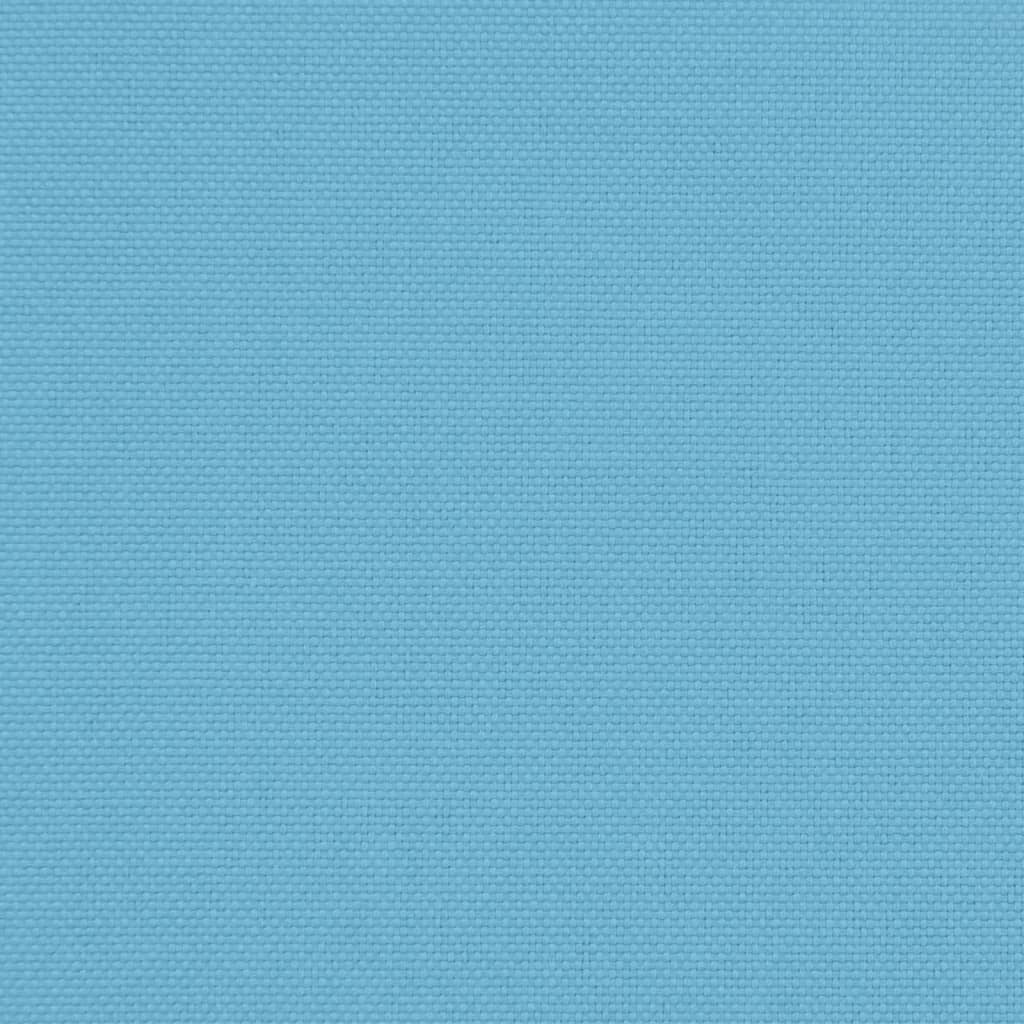 Guarda-sol de jardim com poste de aço 248x248x248 cm azul