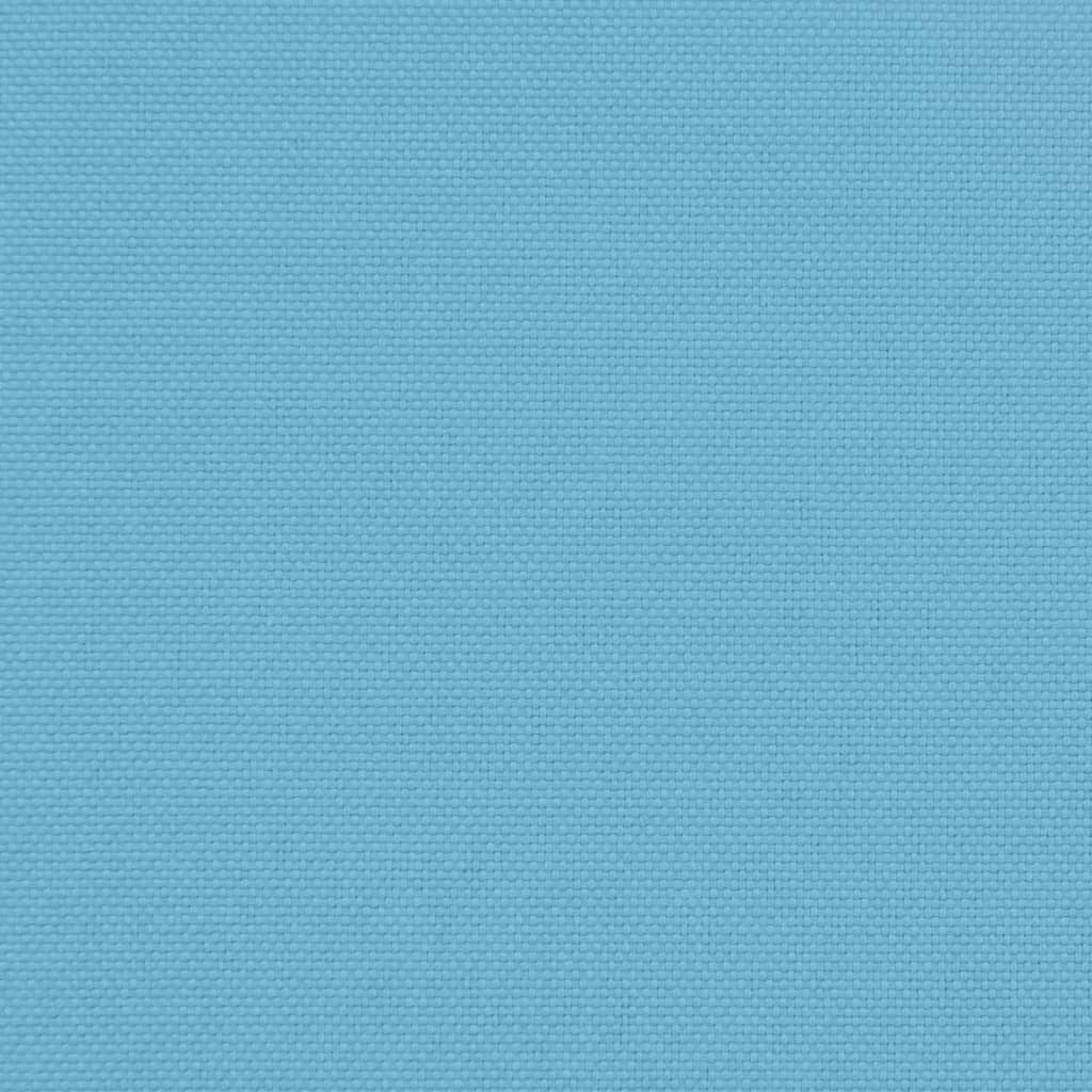 Guarda-sol de jardim com poste de aço 223x223x213 cm azul