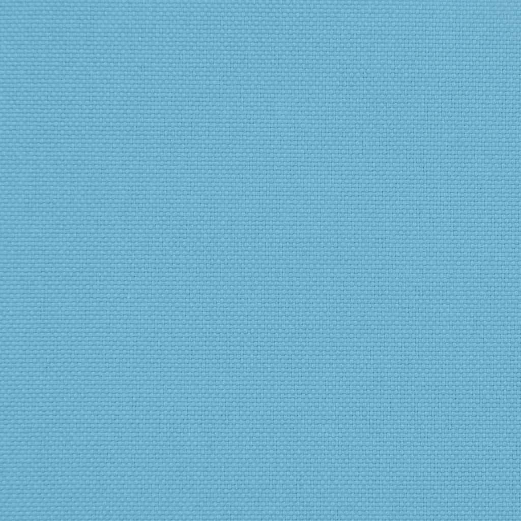 Guarda-sol de jardim com poste de aço 324x324x247 cm azul