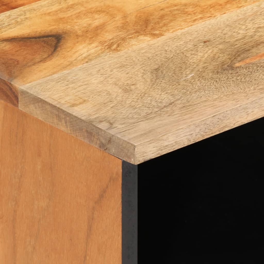 Móvel de TV 80x34x46 cm madeira de acácia maciça