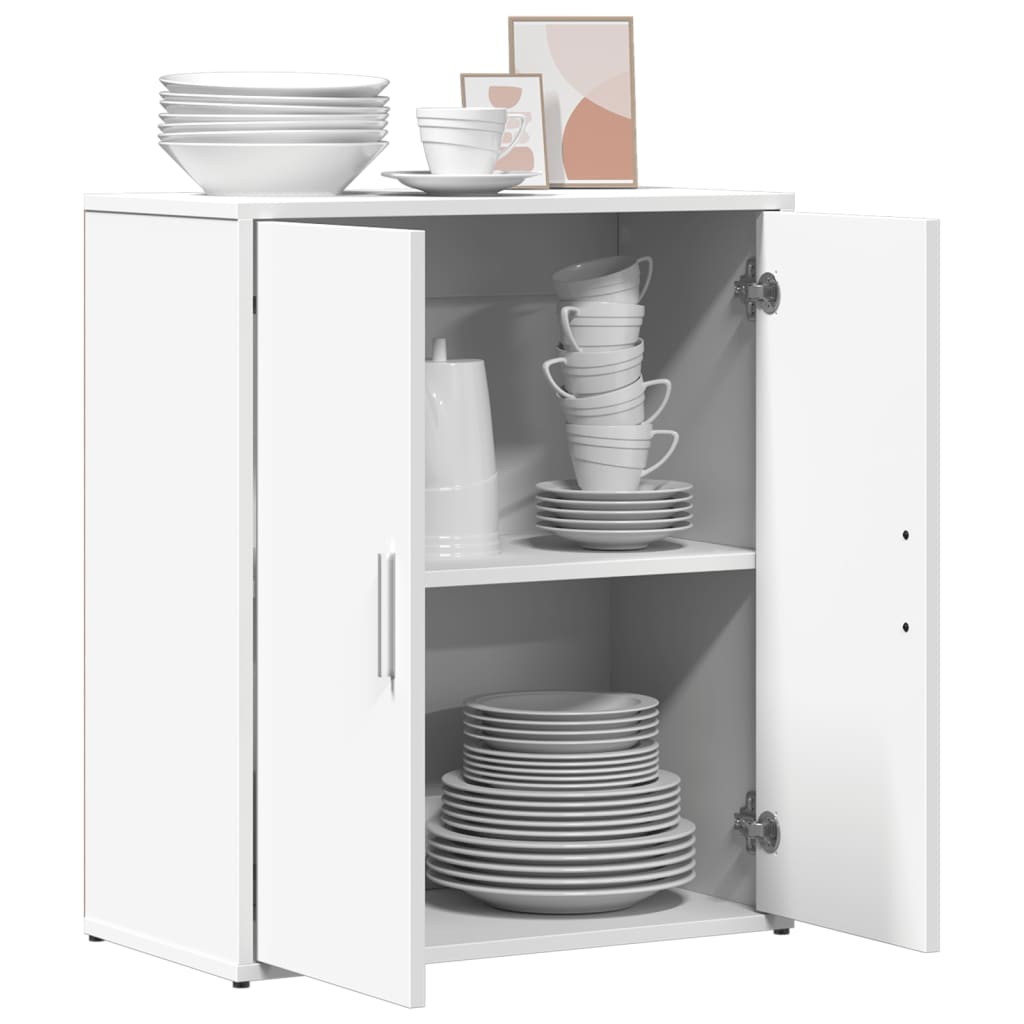 Aparador 60x31x70 cm derivados de madeira branco