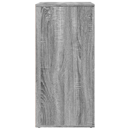 Aparador 79x38x80 cm derivados de madeira cinzento sonoma