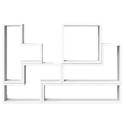 Estante de parede 96x12x64 cm contraplacado branco