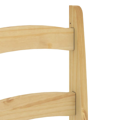 Cadeiras de jantar 2 pcs 40x46x99 cm madeira de pinho maciça