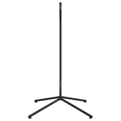 Suporte para cadeira em forma de ovo suspensa sem cesto aço preto