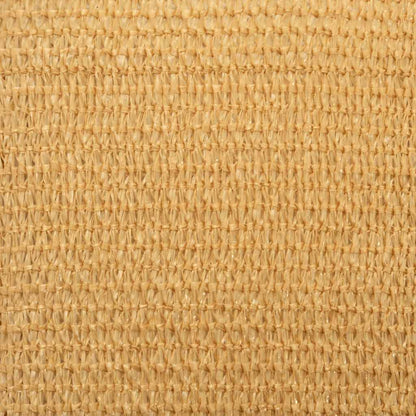 Para-sol estilo vela triangular 160 g/m² 3x3x3 m PEAD areia