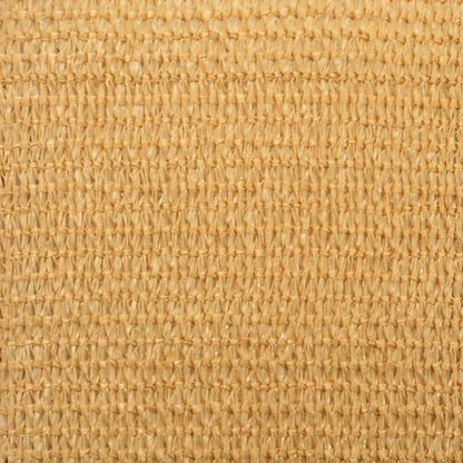 Para-sol vela triangular 160 g/m² 3,6x3,6x3,6 m PEAD areia
