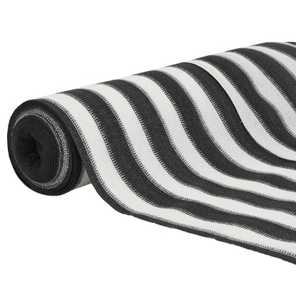 Rede de privacidade PEAD 150 g/m² 1,8x10 m antracite e branco