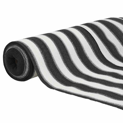 Rede de privacidade PEAD 150 g/m² 2x25 m antracite e branco