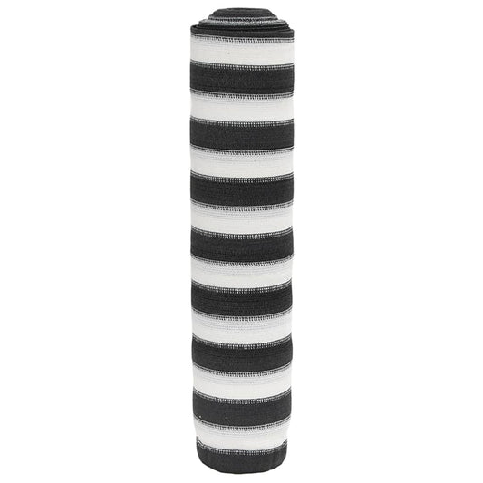 Rede de privacidade PEAD 195 g/m² 1,8x25 m antracite e branco