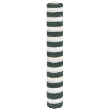 Rede de privacidade PEAD 75 g/m² 1,2x10 m verde e branco