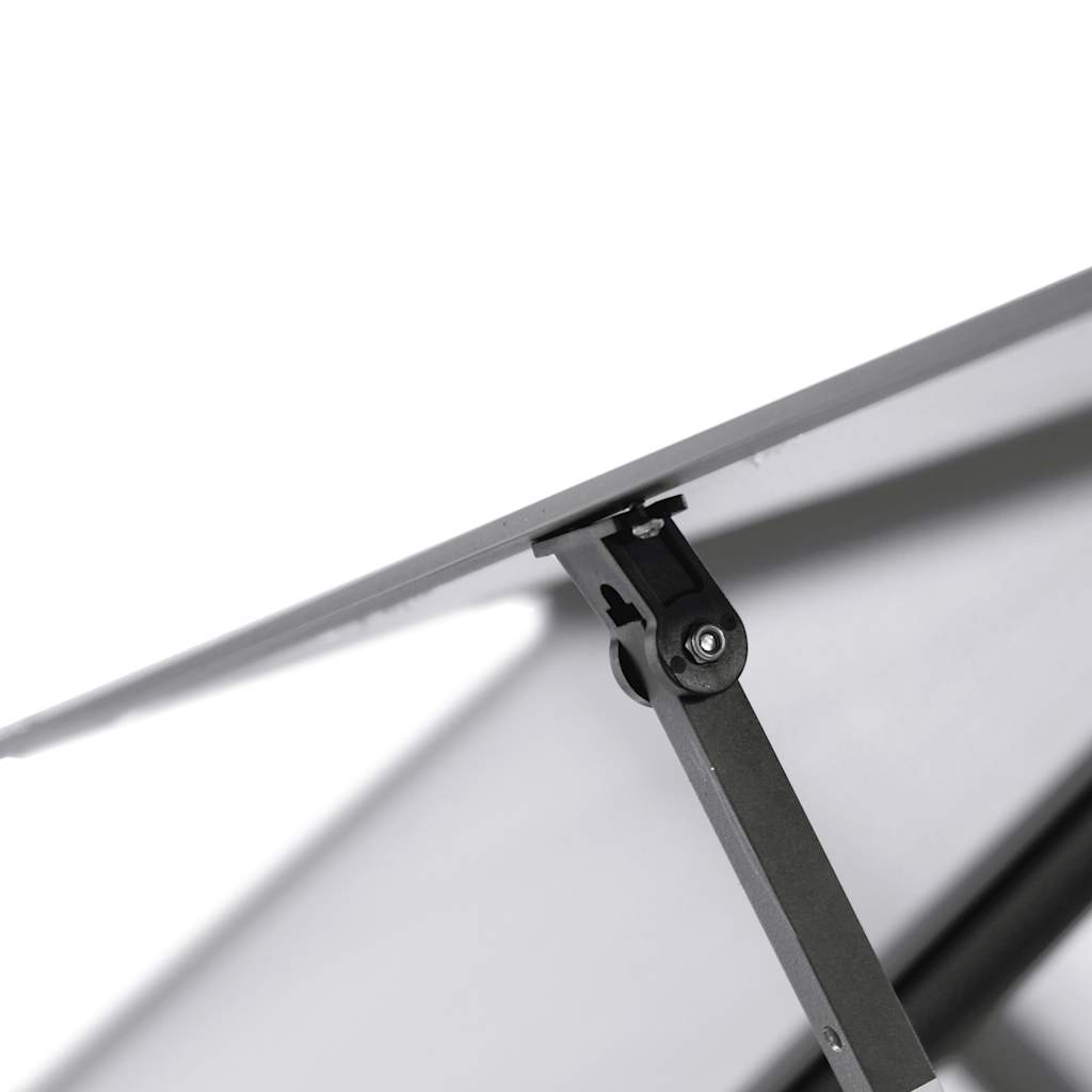 Estufa com estrutura de base 169x58x195 cm alumínio antracite