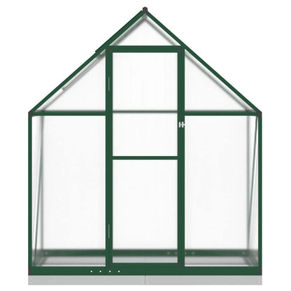 Estufa com estrutura de base 169x58x202 cm alumínio verde