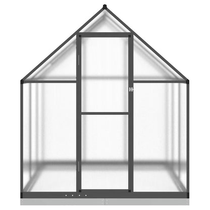 Estufa com estrutura de base 169x169x202 cm alumínio antracite