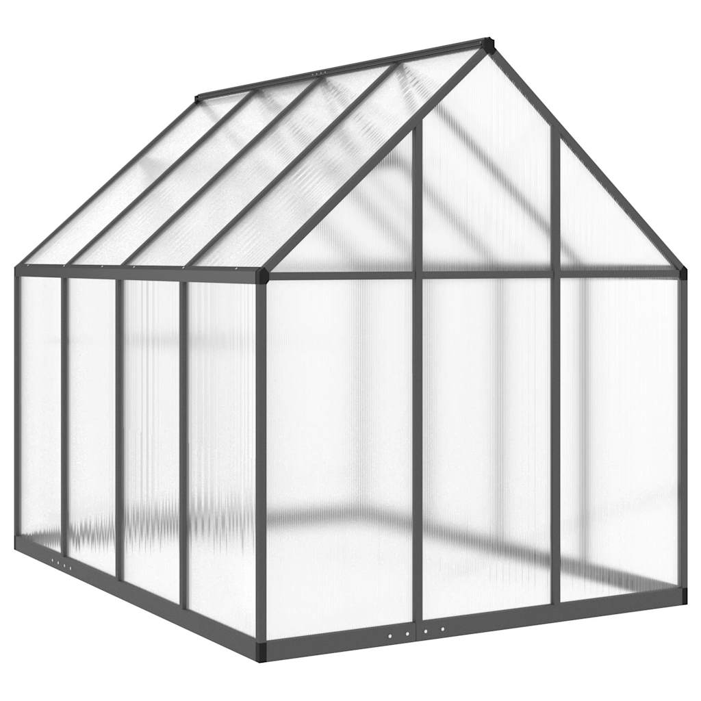 Estufa com estrutura base 224x169x195 cm alumínio antracite