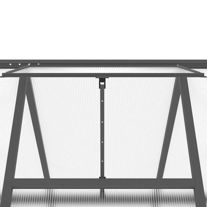 Estufa com estrutura base 224x169x195 cm alumínio antracite