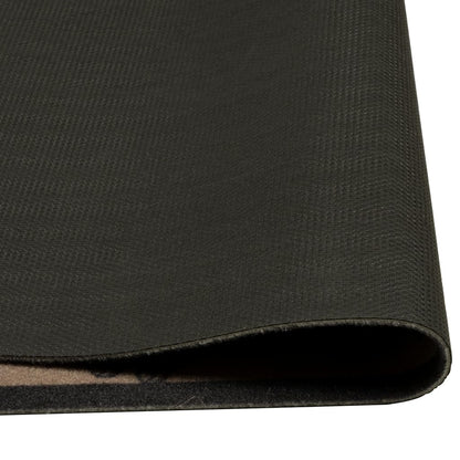 Tapete cozinha lavável 60x300 cm veludo padrão morning castanho