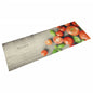 Tapete de cozinha lavável 60x180 cm veludo padrão tomates