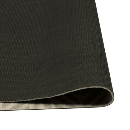 Tapete de cozinha lavável 45x150 cm veludo padrão folhas