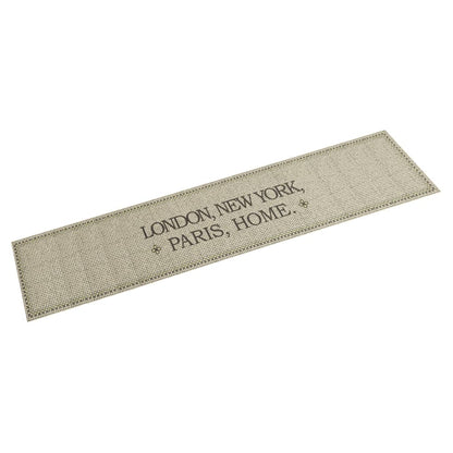 Tapete de cozinha lavável 60x300 cm veludo padrão capital home