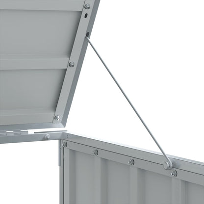 Abrigo para caixote do lixo 72x81x115 cm aço antracite